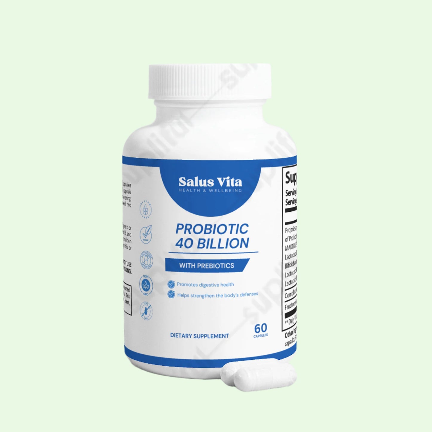 Probiotic 40 Billion with Prebiotics