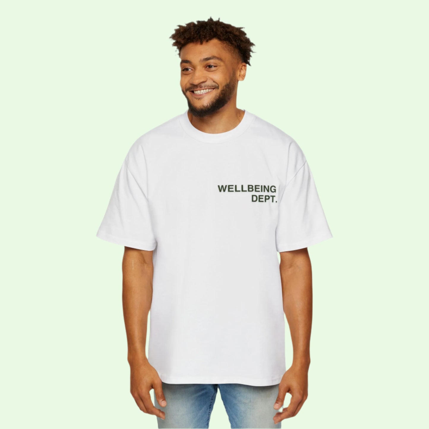 WD Print Heavy Oversized T-Shirt